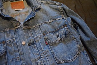 Original LEVIS jeans .bunda, velikost "M", NOVÁ - 10