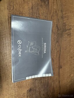 Prodám autosedačku Cybex Sirona s ISOFIXem a pultíkem - 10
