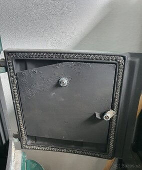 Litinová kamna Jotul F 600 CB zelený smalt - 10