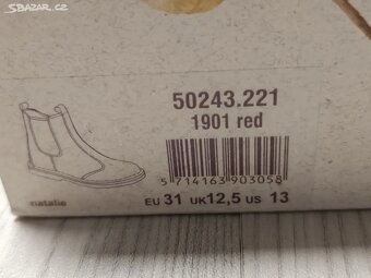 Nove dětské kožené boty Bisgaard, vel. 31 - 10