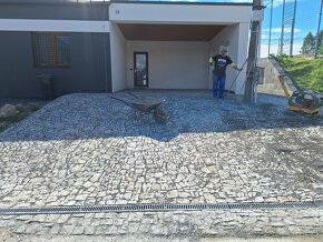 Pokladka zulove kostky a stavební práce - 10