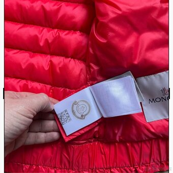 Luxusní holčičí nová jarní bundička Moncler - 10