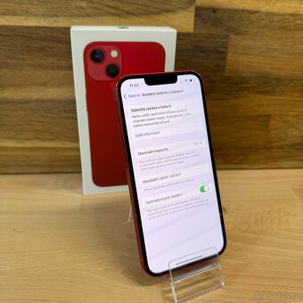 iPhone 13 128GB, červený, 100% baterie (rok záruka) - 10