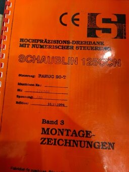 Použitý CNC soustruh Schaublin 125-CCN, r. v. 1996 - 10