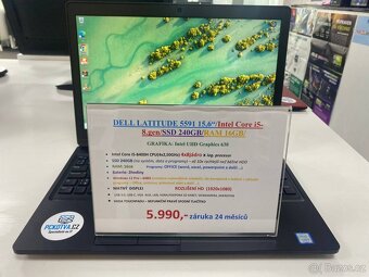 DELL LATITUDE 5591 15,6“/Intel Core i5-8.gen/SSD 240GB/RAM 1 - 10