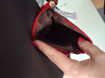 Dámská nová kabelka červená se sovičkama Stoklasa - 10