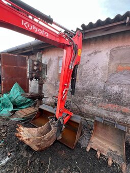 Kubota KX037 , 352 Mth , plná výbyva+ lžíce, TOP stav, - 10