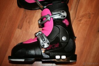 lyže Stockli 100 cm , nastavitelne lyžaky - 10