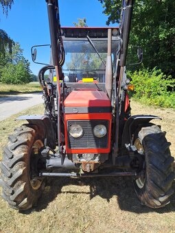 Traktor Zetor 7245 s čelním nakladačem Quicke G720 - 10