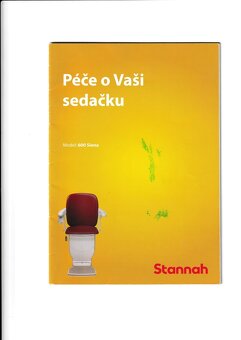 Prodám schodišťovou sedačku Stannah - 10