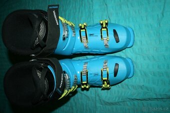 Lyže Rossignol 158 cm 80 X , lyžaky Atomic - 10