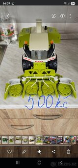 Bruder kombajn john deere a řezačka class 900 jaguar - 10