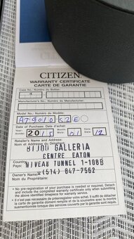 Citizen eco drive radiocontroled ,sapphire crystal - 10