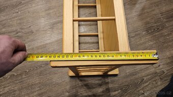 Dřevěná postýlka pro panenku - 10