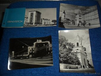 Polsko - pohlednice 73 ks a 1x set Bialystok - 10