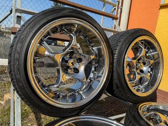 Alu kola 5x100 r16 Schmidt Space + letní pneu 215/40/16 - 10