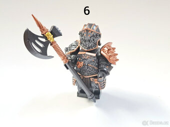 Minifigurky rytíři (6), typ Lego - 10