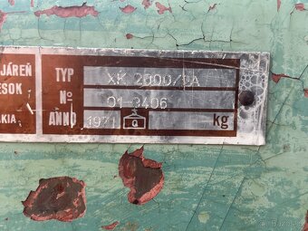 Ruční ohýbačka XK 2000/2A - 10