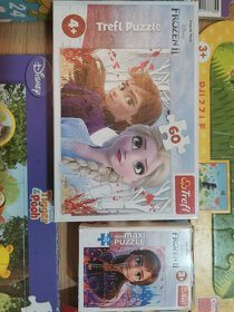 Puzzle krteček, minnie, frozen, medvídek pú - 10