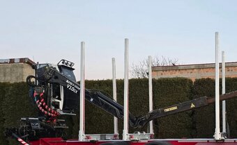 Volvo FH4 540 - 6x4 – Lesovůz + HR-V-KRAN V10CX - 10