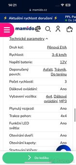 Elektrické autíčko Jeep 4x4 - 10