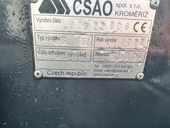 Iveco 75E18 Kontejner Nová nástvaba 5t - 10
