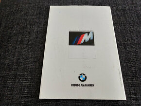 Prospekt BMW M3 E36, BMW M5 E34, 1993, 46 stran, německy - 10