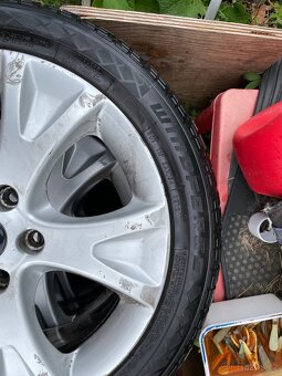 Zimni pneu s Alu 17" ,5x112 , stred 57.1 /seat - 10
