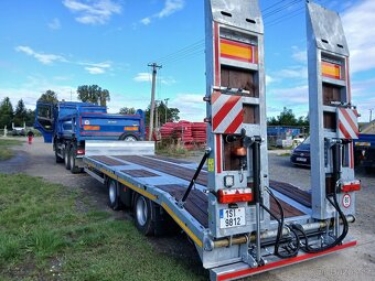 Přívěs na kompresor, vrtná souprava, harvestor, bagr, - 10