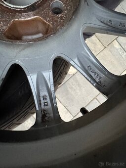 Alu disky 4x100  15” + letní pneu - 10