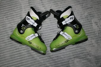 lyže Stockli 90 cm , lyžaky Lange , rossignol - 10