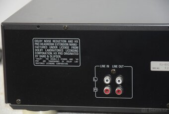 Tape deck TECHNICS RS-BX707, 3 hlavy, CLASS AA, Quartz DD - 10