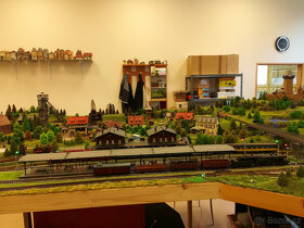 Kolejiště H0 380 x 240 cm - 10