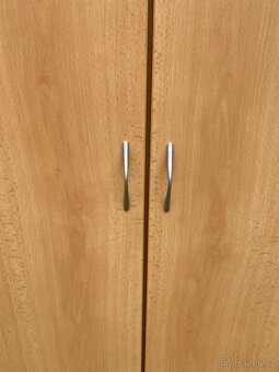 skříň šatní skříň velká skříň lamino buk skříň - 10