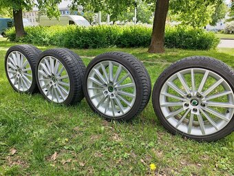 Originál ALU kola Škoda Octavia R18 + pneu - 10
