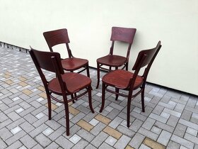 Luxusní židle THONET po renovaci 4ks - 10