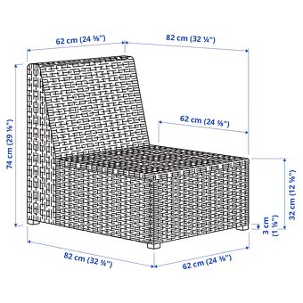 Venkovní sezení IKEA SOLLERÖN - 10