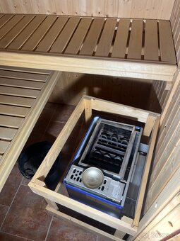 Finská sauna Karibu s Kamny Bio-Mat - 10