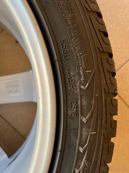 Alu kola 5x112 r18 / Goodyear ultra grip 245/45 R18 100v M+S - 10