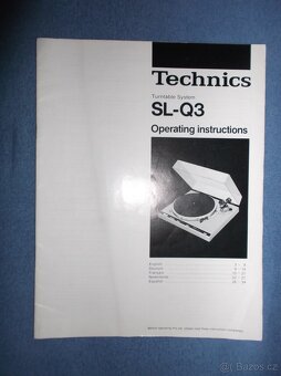 Gramofon TECHNICS SL-Q3 s novou jehlou - 10