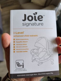 Autosedačka Joie I-level + isofix základna - 10