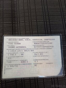 MERCEDES BENZ VITO TOURER 9 MÍST - 10