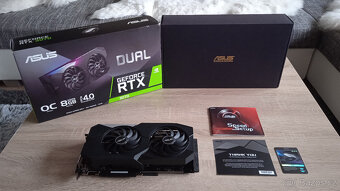 RTX 3070 ASUS DUAL O8G - PERFEKTNÍ STAV - JAKO NOVÁ - 10
