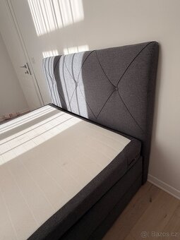 Boxspring postel s úložným prostorem 140x200 - 10