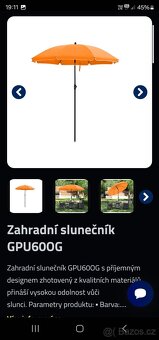 Nový slunečník,,,rozměry jsou u fotek - 10