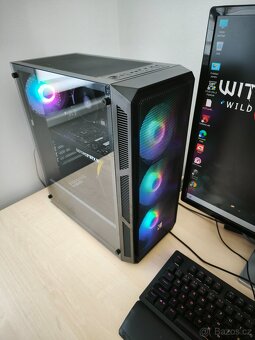 Herní 6-jádro Ryzen 5 /32GB RAM/GTX 1070 8GB/SSD 1TB M.2/W11 - 10