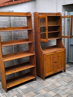 Prodám příborník a knihovnu IKEA LEKSVIK - 10