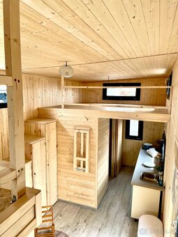 Tiny house, domek na kolečkách 8 x 3 k prodeji - 10