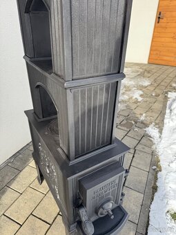 Norská litinová kamna. - 10