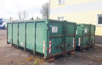 20.5m3 velkoobjem vana 5x2.4x1.8m hák1.6m kontejner Multitec - 10